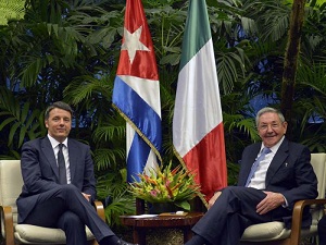 Raul y PM Italiano