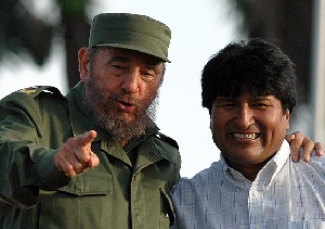 Evo y Fidel